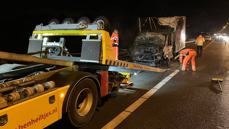 Foto: 'X' @RWSverkeersinfo, Rijkswaterstaat Verkeersinformatie.