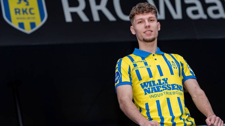 Roy Kuijpers in het shirt van RKC (Foto: RKC Media)