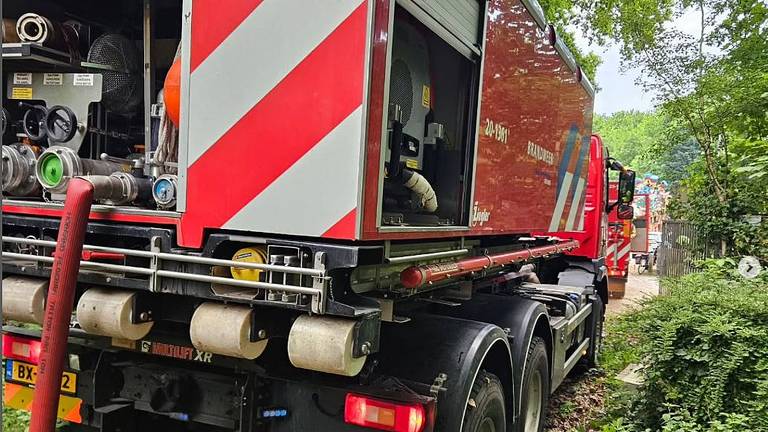 Foto: Brandweer Hoogerheide/Instagram.