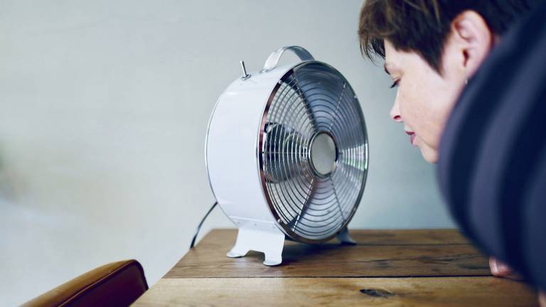 Een ventilator is geen overbodige luxe de komende week (foto: ANP).