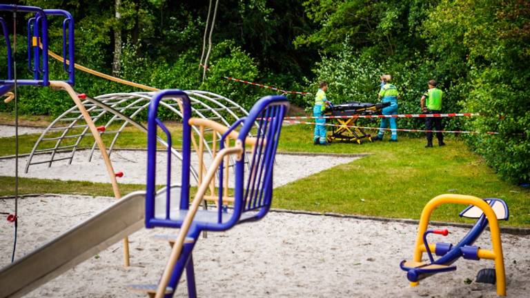 De vrouw werd in de bosjes gevonden (archieffoto: Sem van Rijssel/SQ Vision).