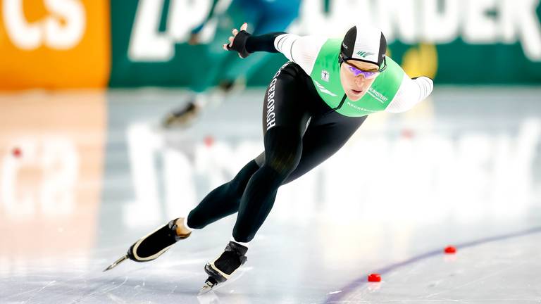 Ireen Wüst kwalificeert zich opnieuw voor de Olympische Spelen (foto: ANP)