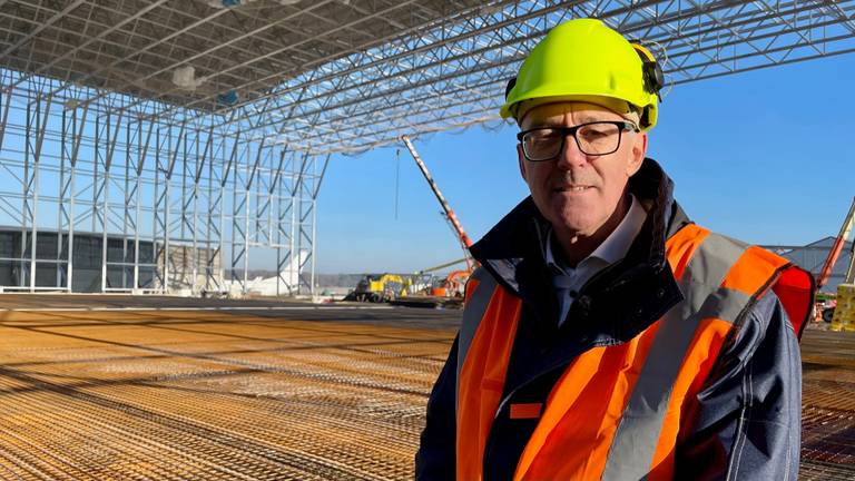 projectdirecteur Lion Boenders van Fokker Services (foto: Erik Peeters) 