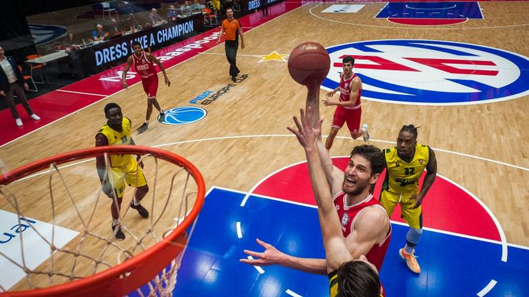 Europa Cup basketbal in Den Bosch is bijna een militaire operatie