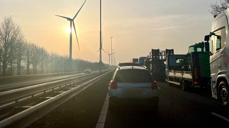 De snelweg A58. (Archieffoto: Marjanka Meeuwissen)