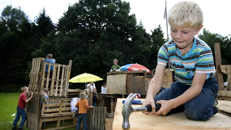 Kindervakantiewerk in Schijndel (foto: ANP)