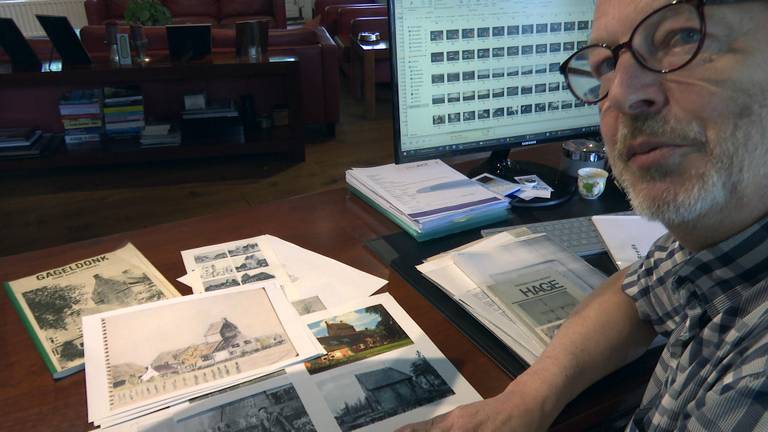 Dick van Elk woont in een stuk vergeten kasteel in Breda. (foto: Raoul Cartens)