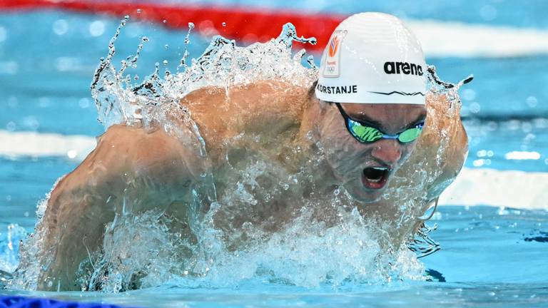 Nyls Korstanje naar finale van de 100 meter vlinderslag (Foto: ANP)