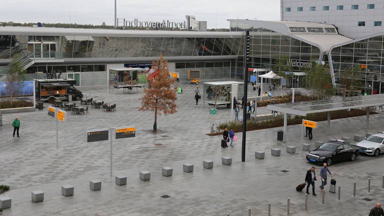 Stilte op Eindhoven Airport (archieffoto: Karin Kamp).
