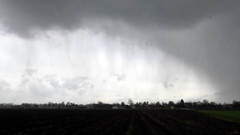 Heftigste buien zijn achter de rug, maar er is nog meer regen op komst