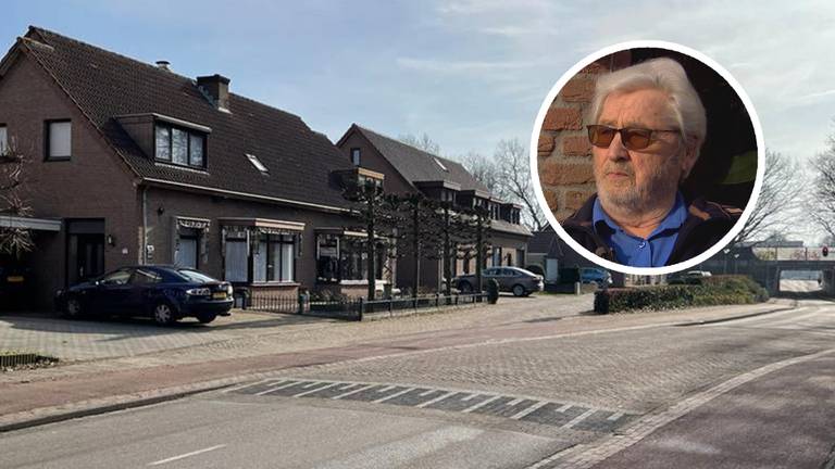 De Heerseweg in Veldhoven. Inzet Frans Hendriks. (foto: Omroep Brabant)