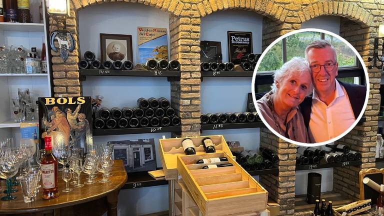 Na het overlijden van Marie-José sluit haar man Laurens haar 127 jaar oude wijnwinkel (foto: Megan Hanegraaf/ privé).