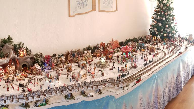 Het kerstdorp van Hans Geers