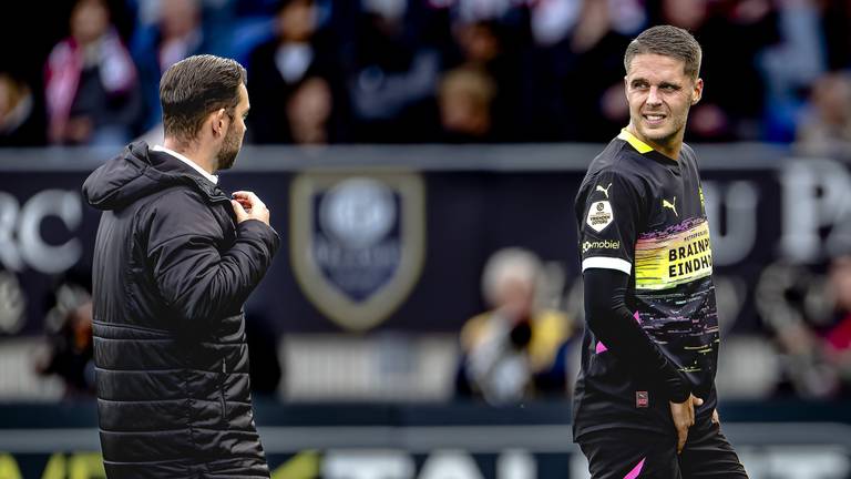 Joey Veerman viel tegen Willem II geblesseerd (foto: ANP/Maurice van Steen).