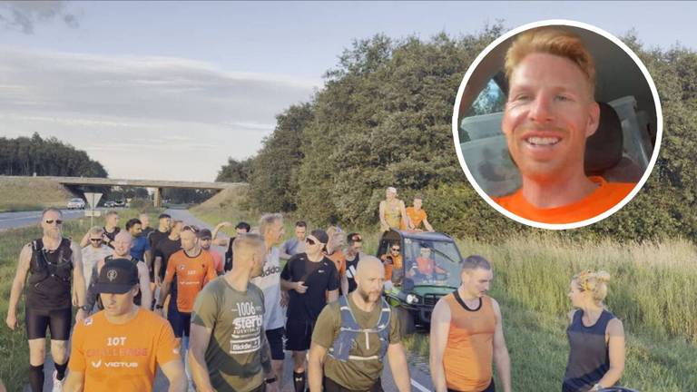 Veel sportievelingen haakten aan om sommige delen mee te doen met Richard en Frenk.