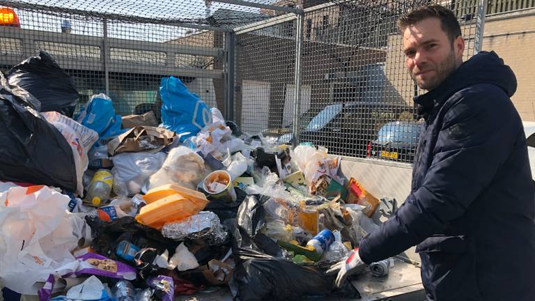 Wethouder Rik Thijs trapte de campagne begin mei af (foto: Rogier van Son)