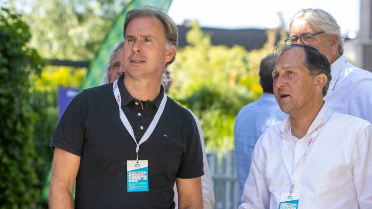 Jeroen Blijlevens (rechts) vorig jaar bij de ZLM Tour. (Foto: Peter van der Klooster, Orange Pictures)