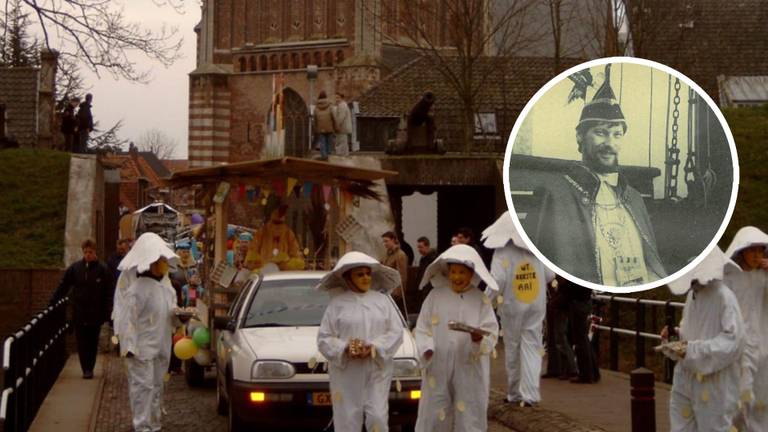 Jos Korthout was twee jaar prins Carnaval in Woudrichem (foto's: Noëlle den Dekker-Baks en Ut Erremoeike)