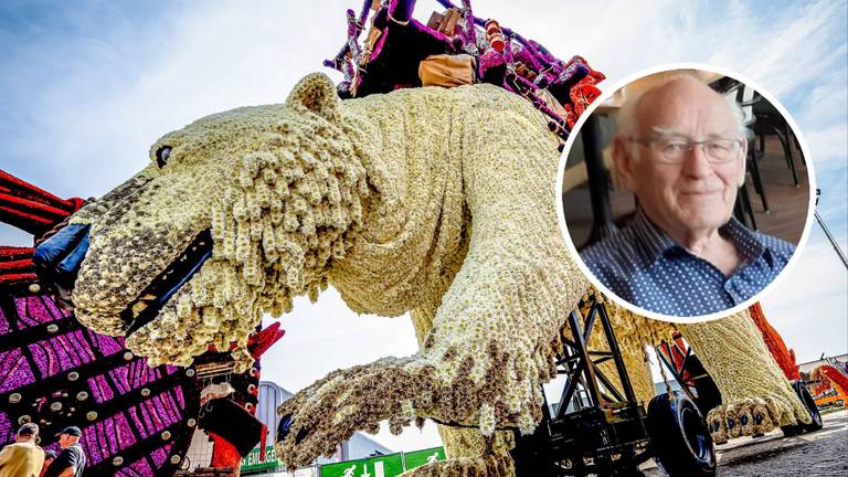 Johan verloor zijn gehoorapparaat bij het corso in Zundert (foto: Marcel van Dorst/SQ Vision Mediaprodukties en Johan zelf)