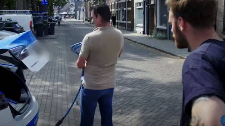 Tim Hofman (rechts) en Bram Vermeulen. Screenshot: BOOS