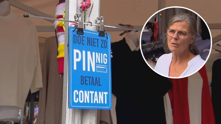 Marktkooplui niet blij met massale gepin: ‘Kost ons honderden euro’s’