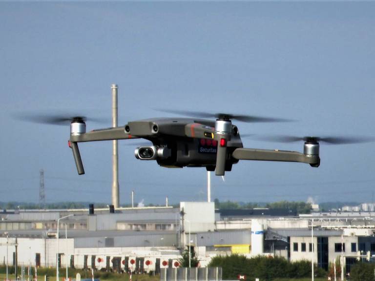 Drones moeten inbraakbeveiliging industrieterrein Moerdijk verbetering
