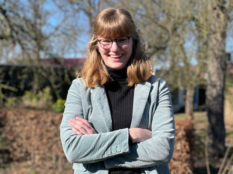 Lizanne van Deelen (19) uit Mierlo (foto: Omroep Brabant).