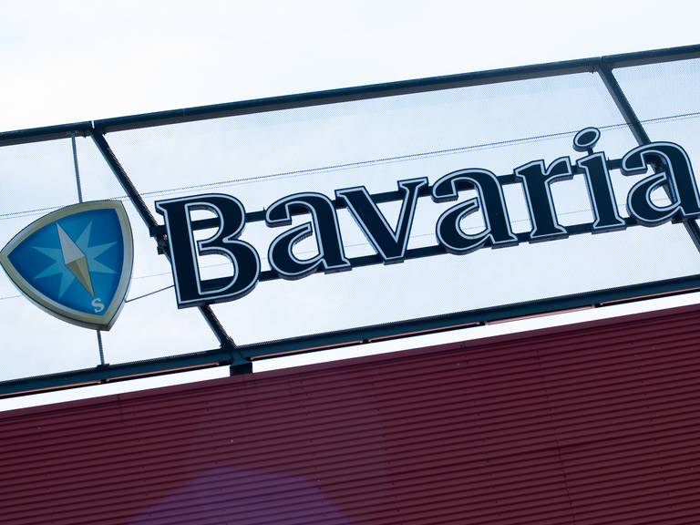 Bavaria bord logo (Archieffoto: Kevin Cordewener)