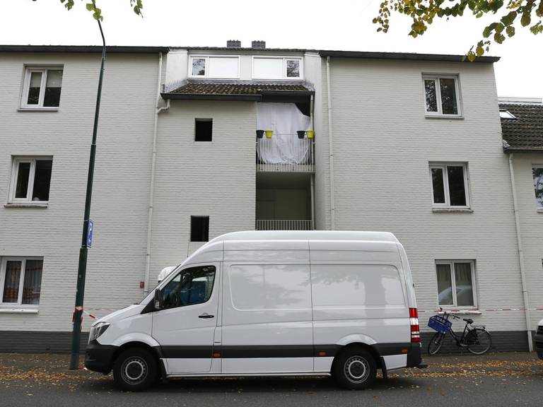 De woning van het slachtoffer in Cuijk (Foto: SK-Media)