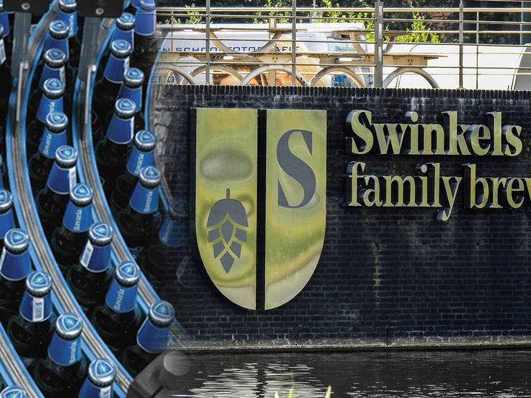 Brouwerij Bavaria verandert van naam in Swinkels Family Brewers. Foto's: Omroep Brabant/Danny van Schijndel