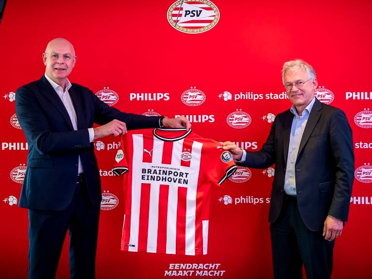 PSV heeft een nieuwe deal met Philips tot 2031 (foto: PSV). 
