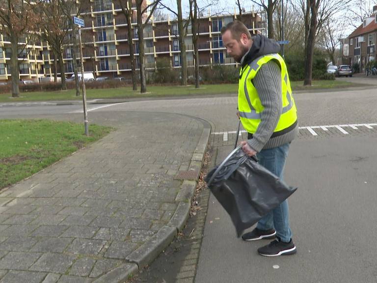 Martijn houdt Breda schoon
