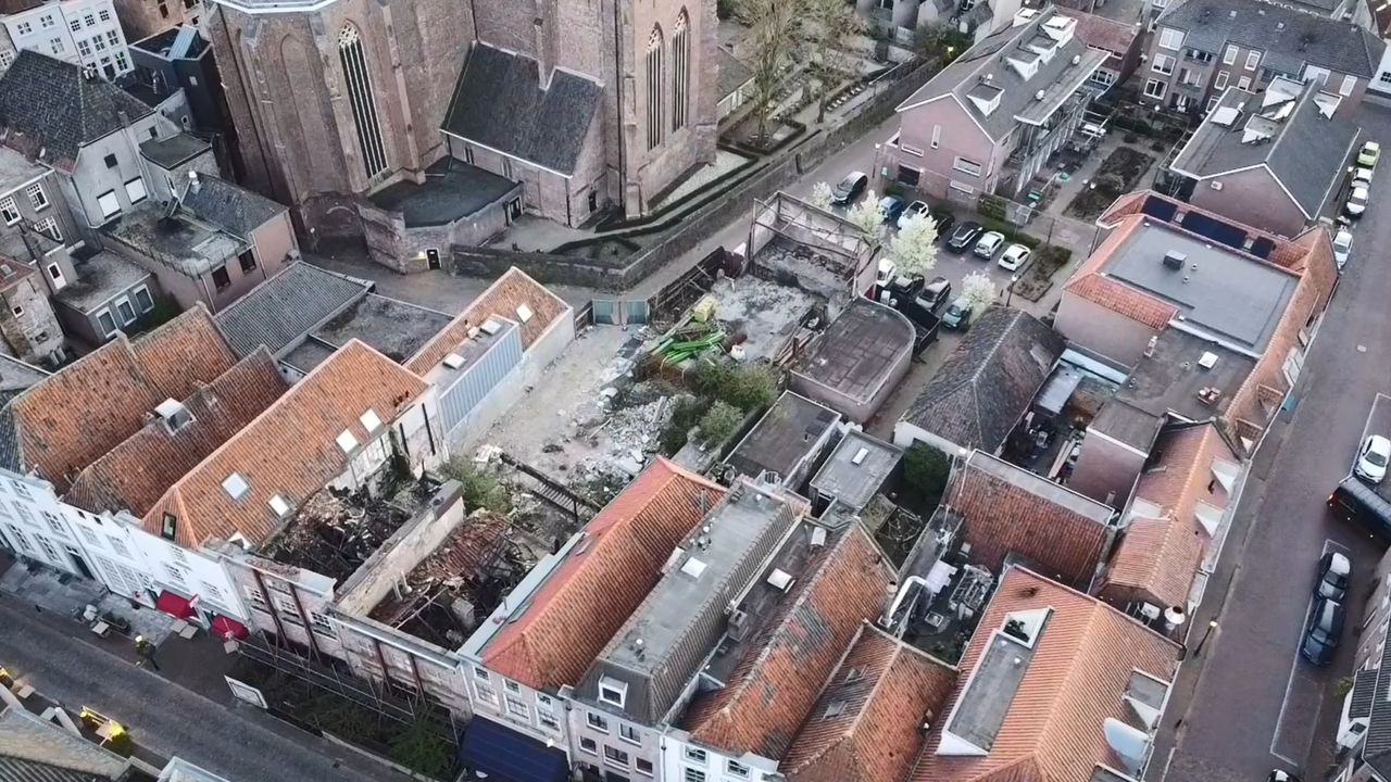 De overblijfselen van het Palazzo Theater (foto: Omroep Land van Cuijk/Peter Linders).