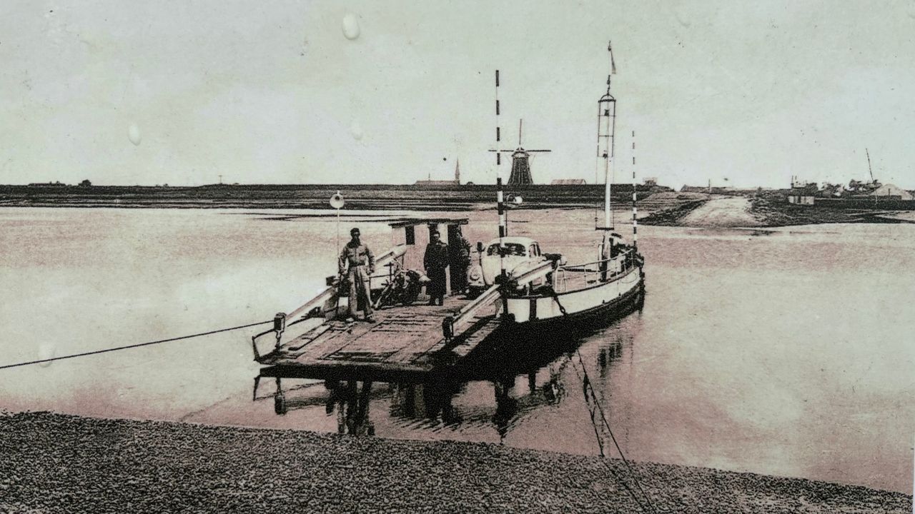 Het veerpontje werd in 1973 uit de vaart genomen