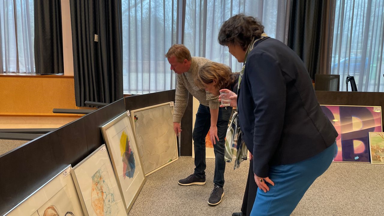 De kunst wordt op waarde geschat (Foto: René van Hoof)