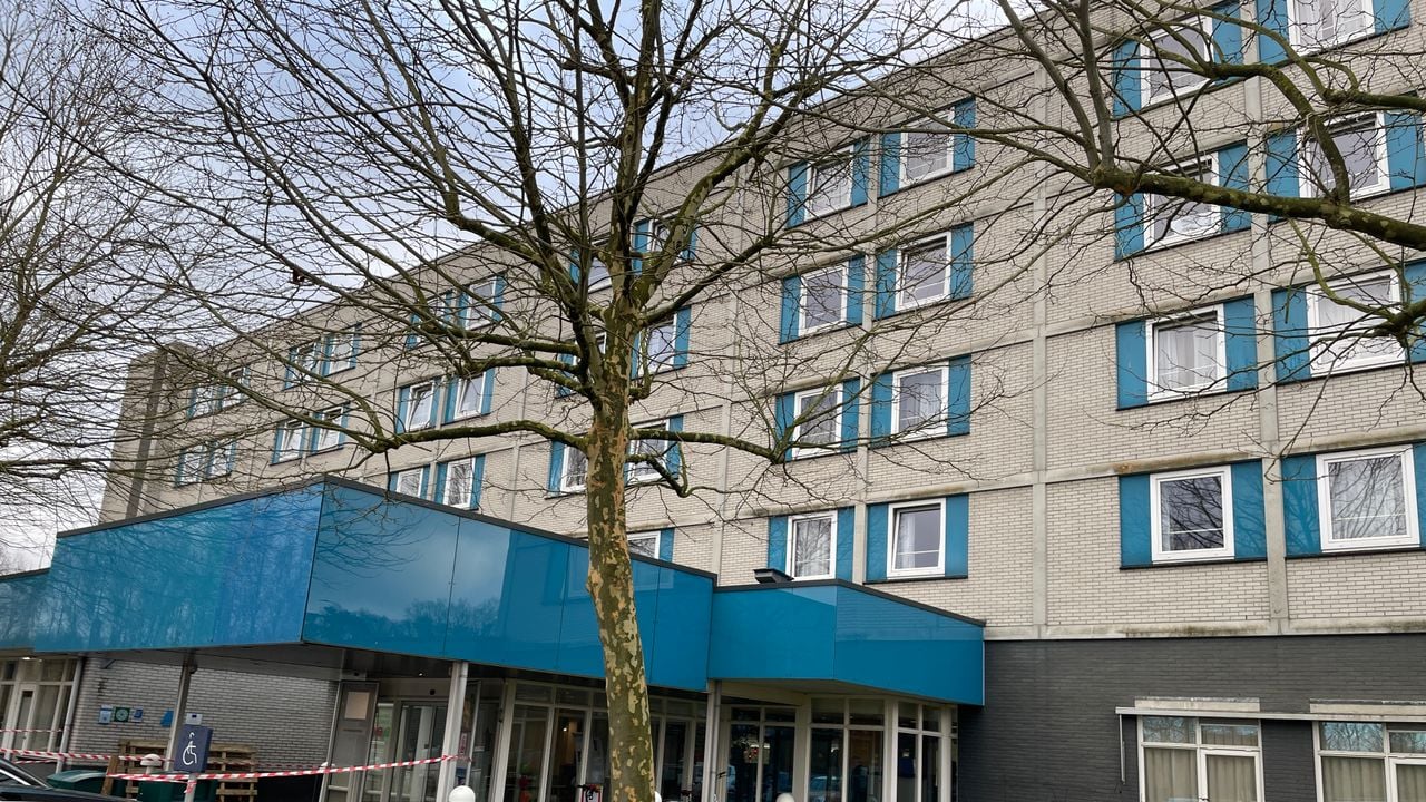 De opvang daags na de brand (Foto: René van Hoof)