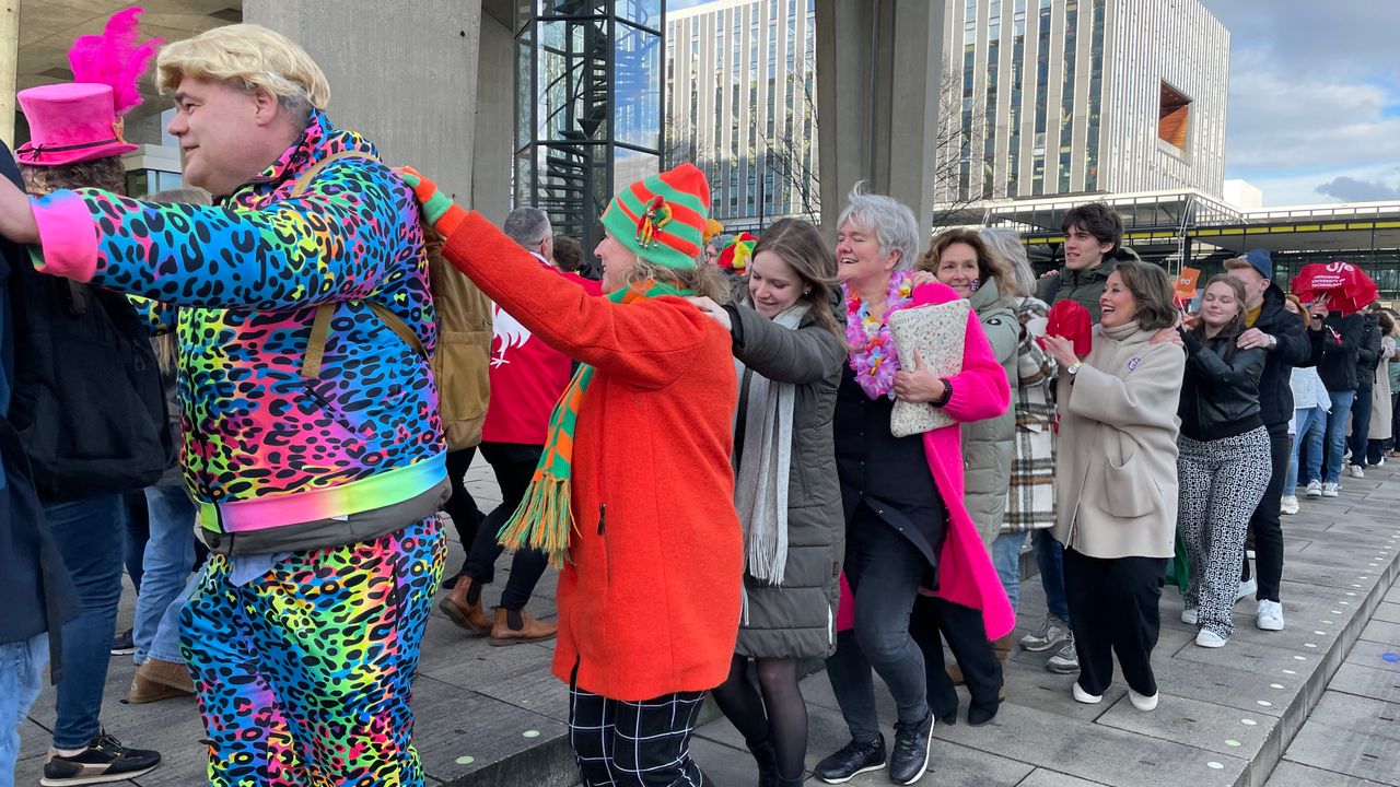 Ervaren en onwennige deelnemers (Foto: René van Hoof)