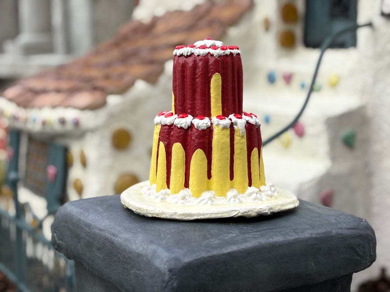 De banketbakker kan natuurlijk ook mooie taarten namaken (foto: Raymond Merkx).