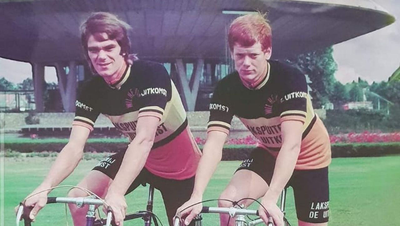 Geert Oosterbosch (links) en Bert Oosterbosch (foto's: privécollectie). 