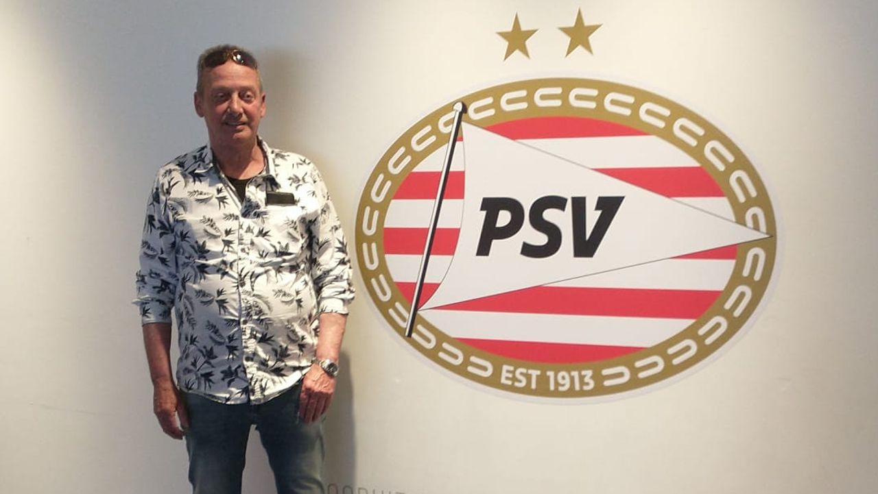 Harrie bij PSV (foto: privé).
