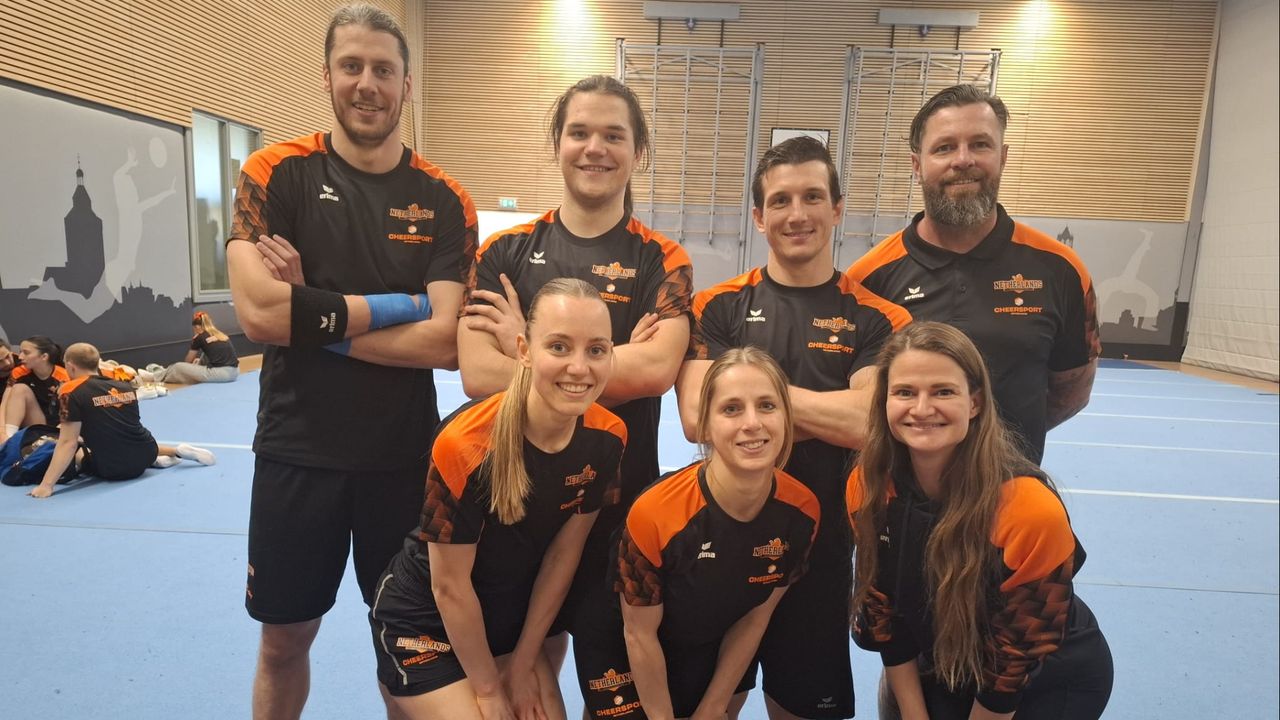 De Brabanders in de selectie - boven: Karsten van Bezooijen, Daan Locht, Jens Kuijpers en Rob Tonnaer. Onder: Nadeche van Lieshout, Suzanne Zegers en Mayke Tonnaer-Bongers.