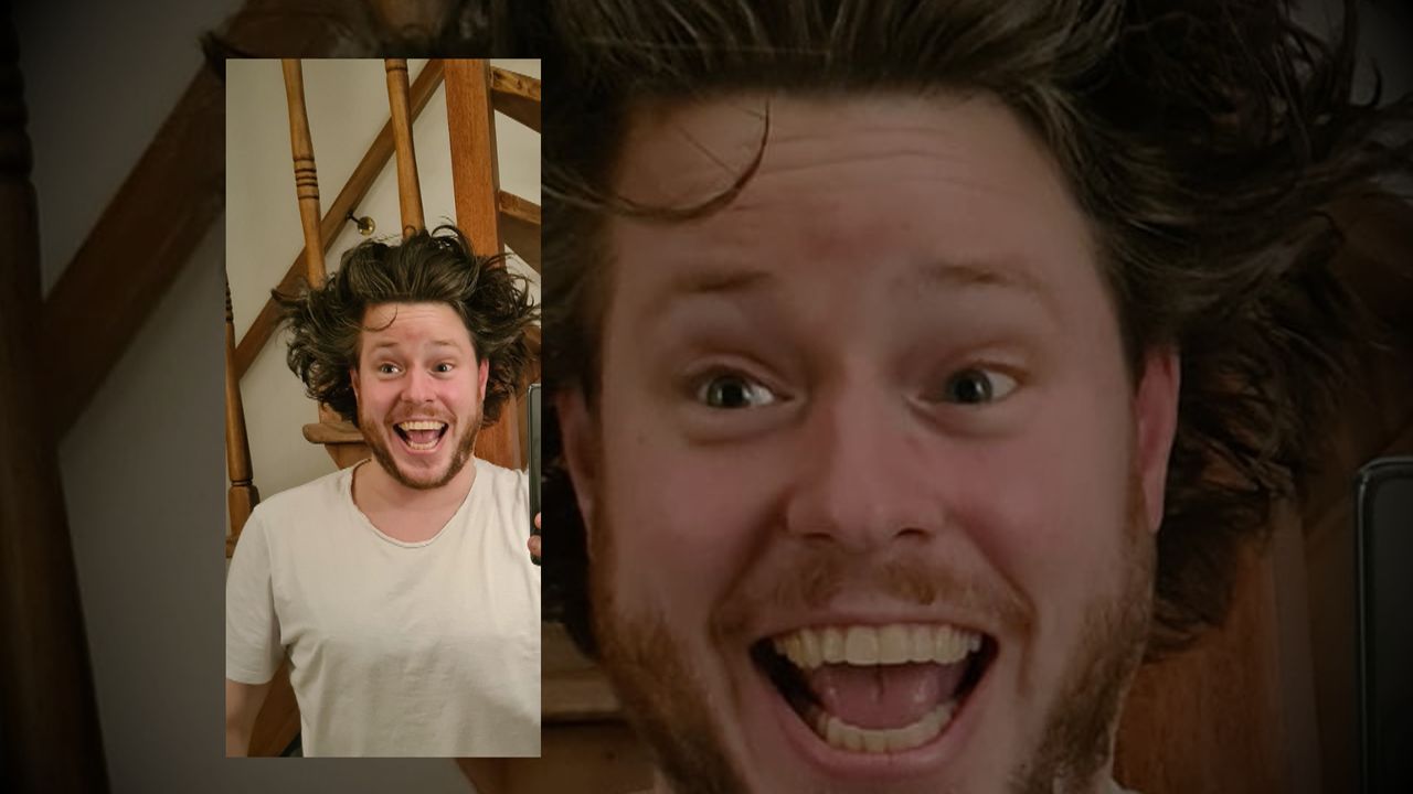 Mike Langham weet niet meer wat een kapper is.