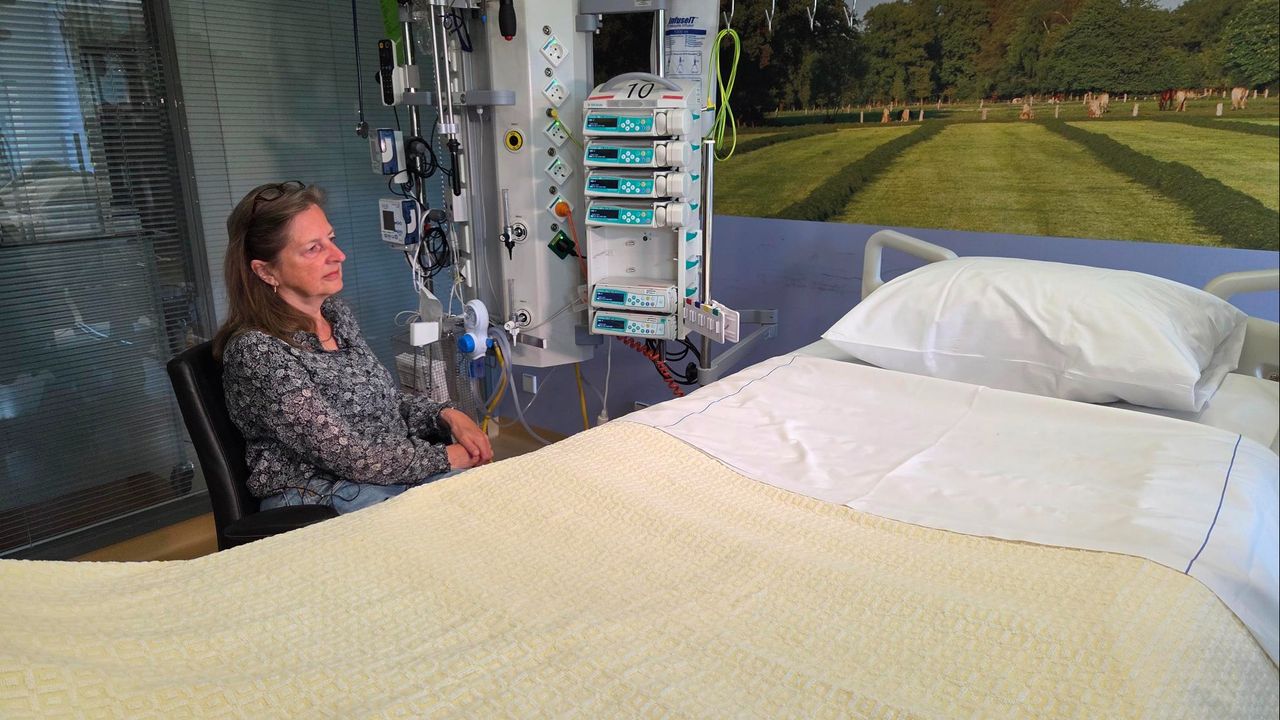 Matty stelt patiënten als waakmaatje gerust in de laatste fase van hun leven (foto: Noël van Hooft).