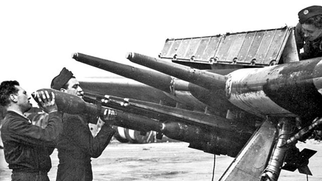 De raketten zoals ze er in de Tweede Wereldoorlog uitzagen (foto: Wikimedia Commons)