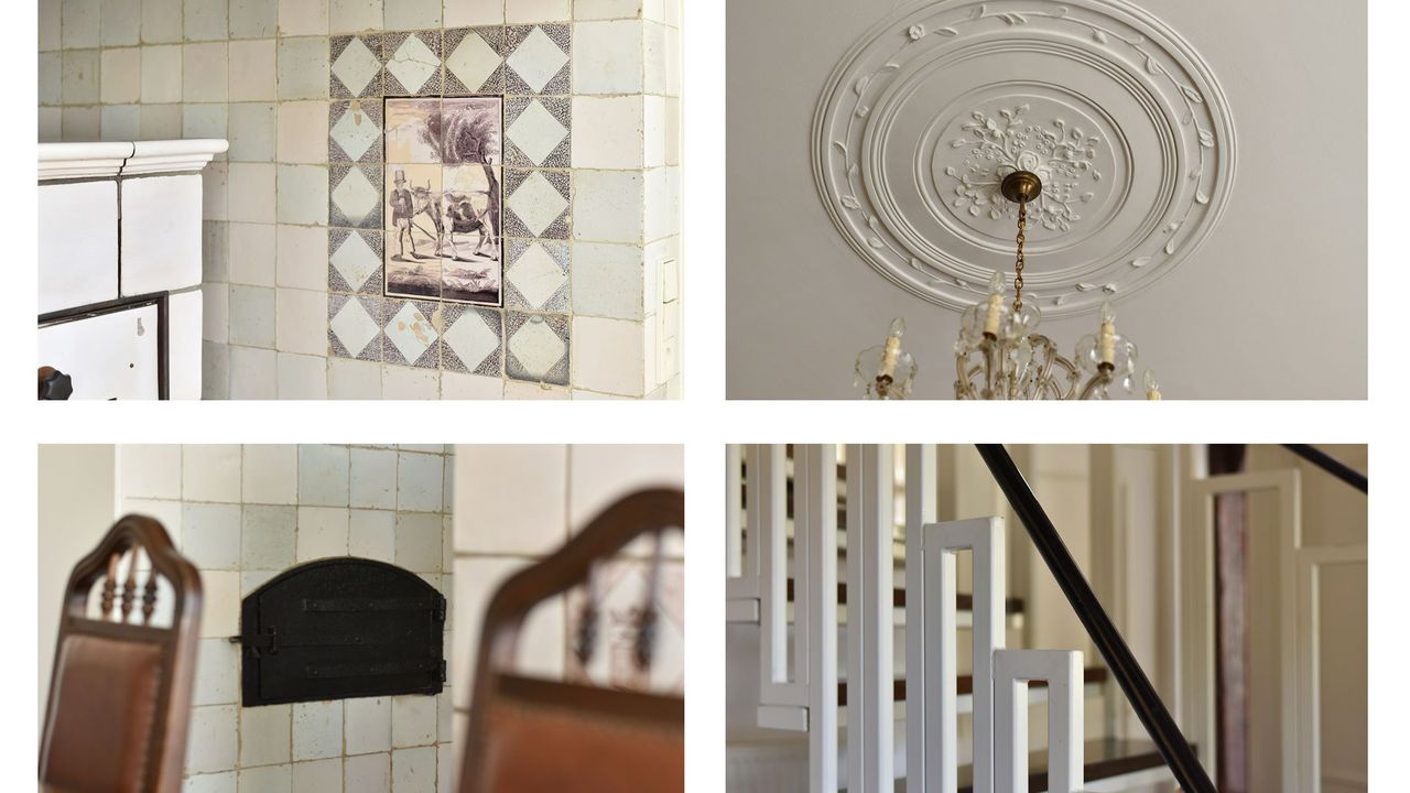 De oude details zijn behouden in de boerderij (foto: De Landerije).