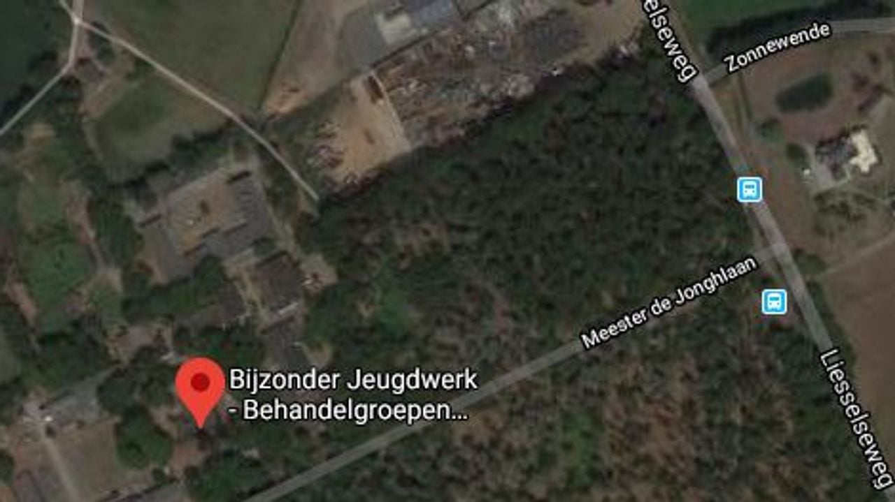 De seks vond plaats in de bossen rond Vreekwijk (Afbeelding: Google Maps)