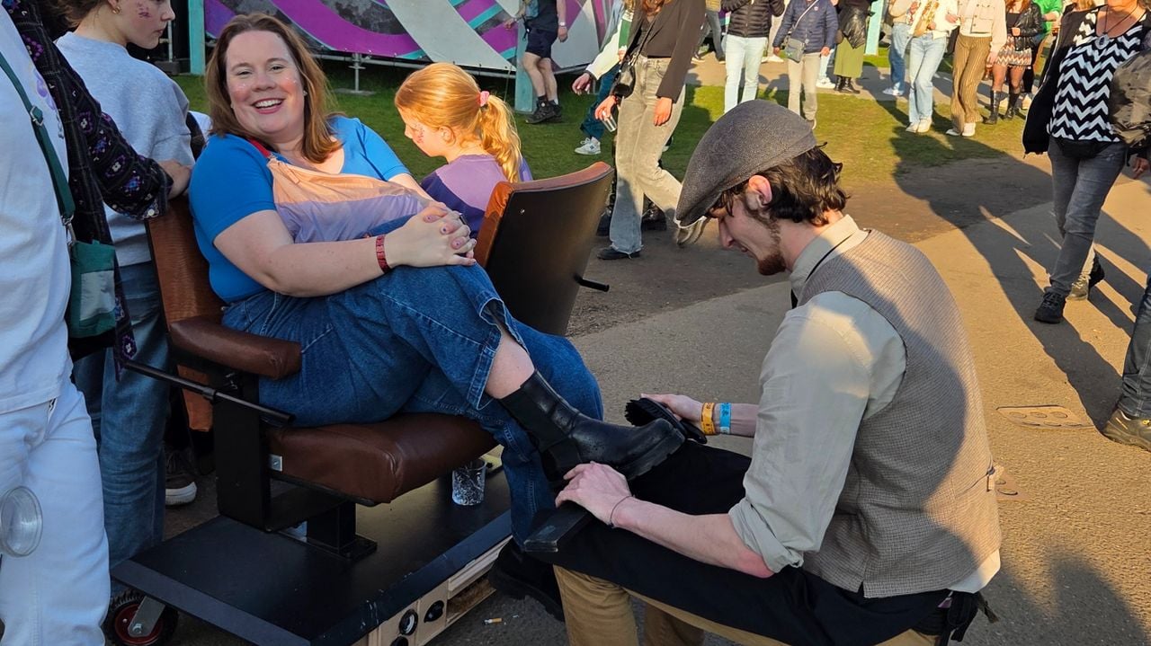 Schonen schoenen op Paaspop (foto: Noël van Hooft).
