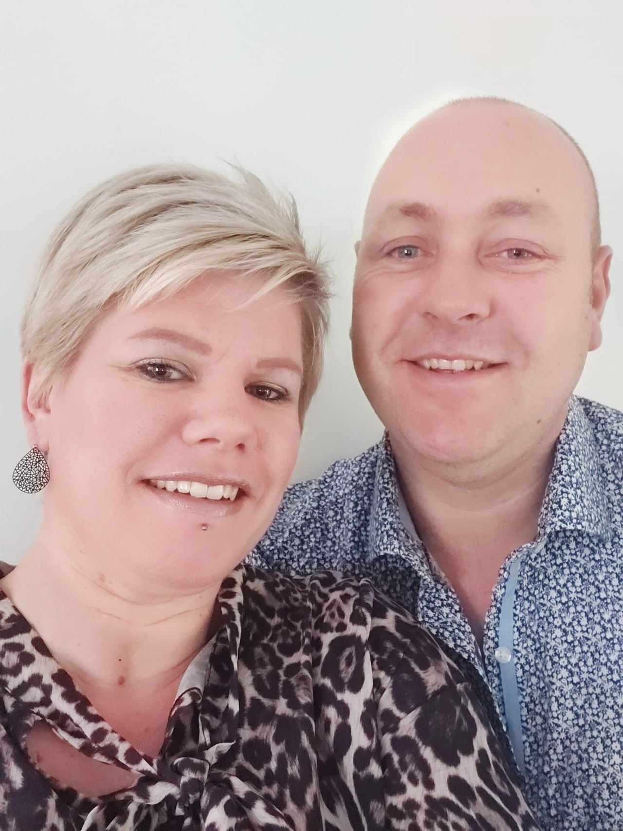 Trotse Loes en Jan (privéfoto). 