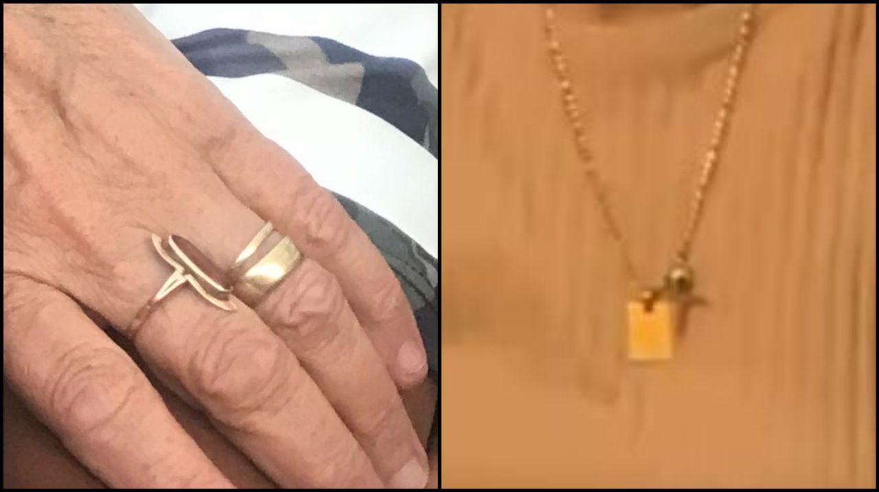 Een deel van de weggenomen sieraden (foto: Natasja Heyne).