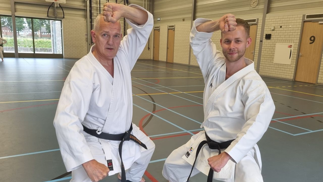 Gerrie van Tilburg en Rick Sonnema (foto: Leon Voskamp).